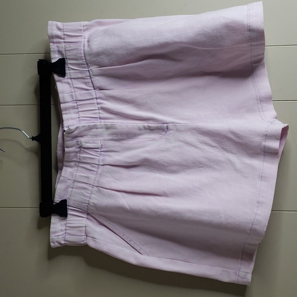 Skies of Blue Paperbag Denim Shorts Large - Picture 3 of 8